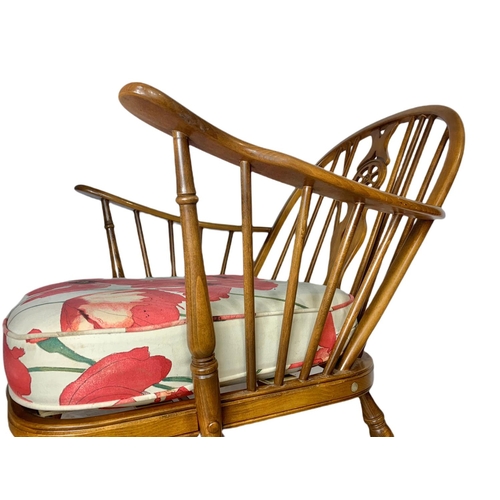 987 - Ercol mid century elm armchair