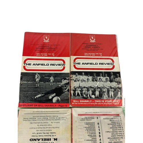 318 - Large quantity of vintage 1960’s/70’s mostly Liverpool FC football programmes