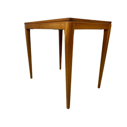 993 - Richard Hornby teak mid century nest of 4 tables.