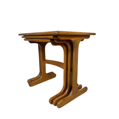 959 - G-Plan Fresco teak mid century nest of 3 tables.