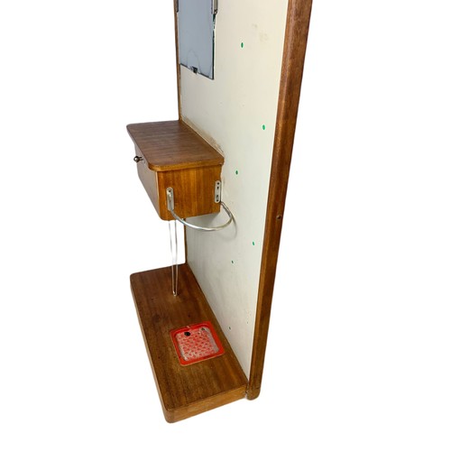 1023 - Mid century hallstand. lol 62x26x182cm