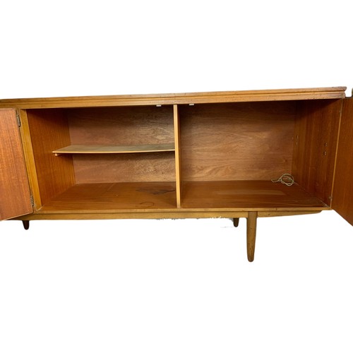 969 - Swedish teak mid century sideboard. 198x47x79cm