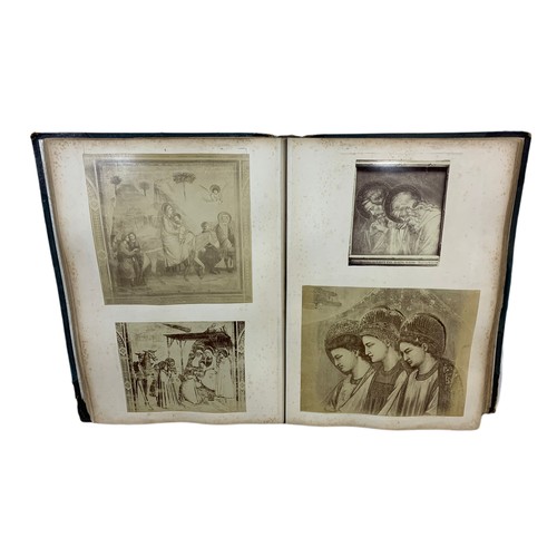 372e - Large 19th century book with photographic plates of famous religious artefacts and religious archite... 