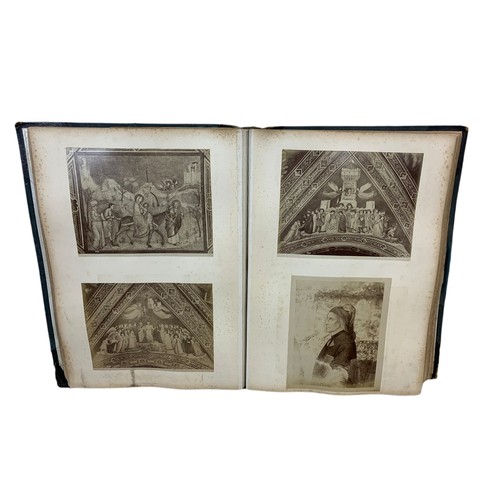 372e - Large 19th century book with photographic plates of famous religious artefacts and religious archite... 