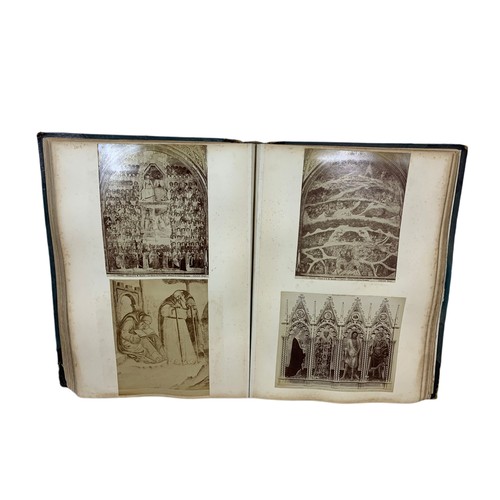 372e - Large 19th century book with photographic plates of famous religious artefacts and religious archite... 