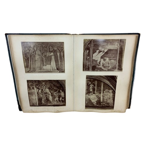 372e - Large 19th century book with photographic plates of famous religious artefacts and religious archite... 