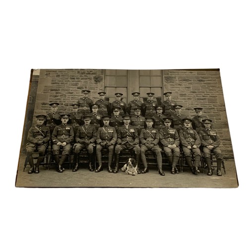 631 - 5 military photographs of British and American servicemen. 1930’s/40’s. 27cm