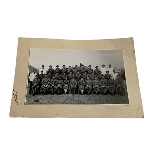 631 - 5 military photographs of British and American servicemen. 1930’s/40’s. 27cm