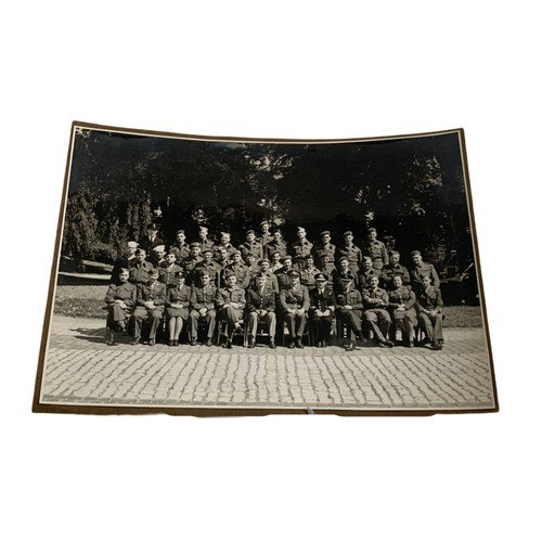 631 - 5 military photographs of British and American servicemen. 1930’s/40’s. 27cm