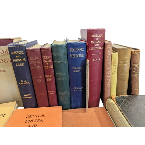 589 - Quantity of medical and other various books