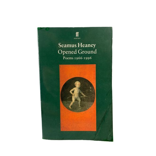 283a - 7, 1st edition Seamus Heaney books.