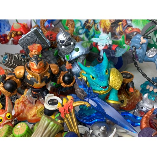 203L - Skylanders Swap Force with XBOX with leads and figures.