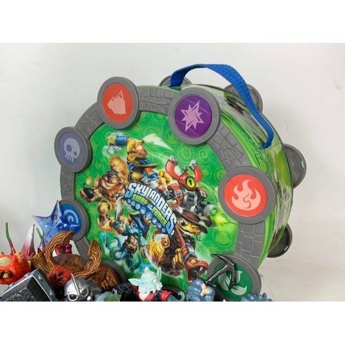 203L - Skylanders Swap Force with XBOX with leads and figures.