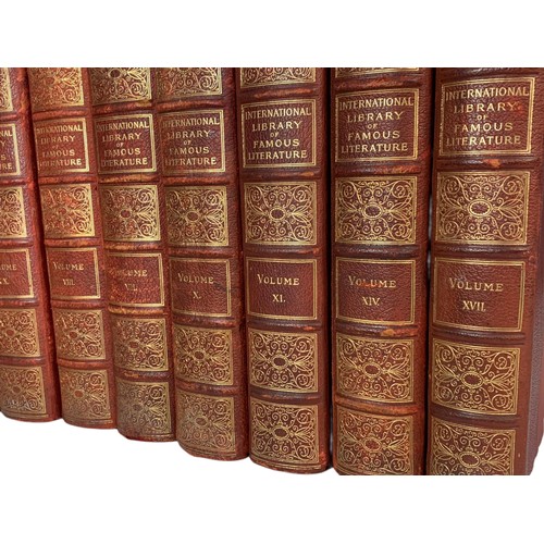 611 - Early 20th century book on International Library of Famous Literature.