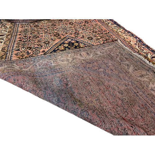 1018A - Large vintage Middle Eastern hand sewn rug, 170cm x 296cm