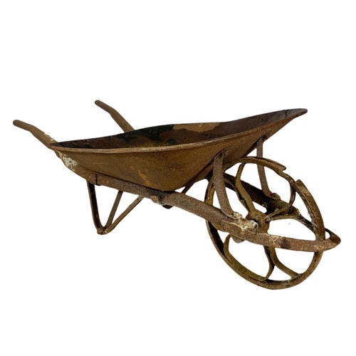 247a - Early 20th century wheelbarrow, 158cm