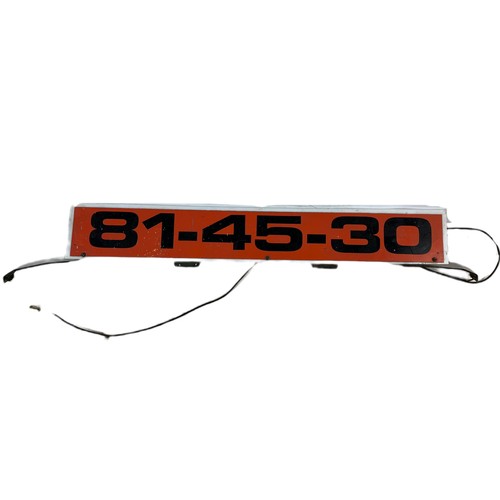 326b - ARD'S TAXI car sign, 76cm