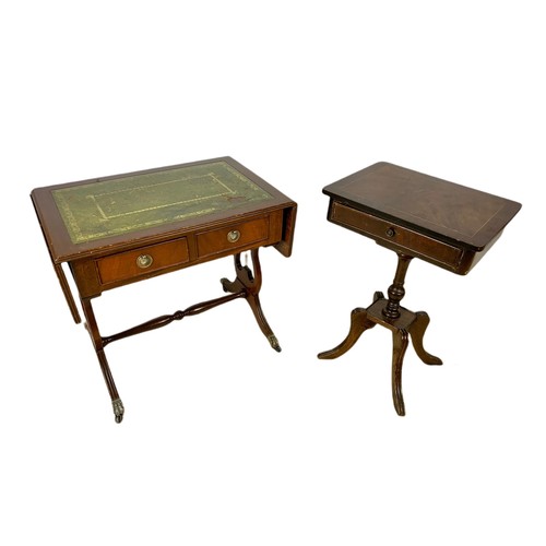 1143 - 2 mahogany tables