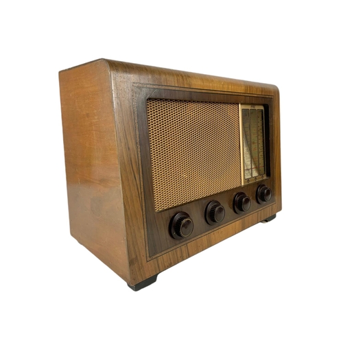 196 - Vintage GEC radio. 44 x 21 x 32cm