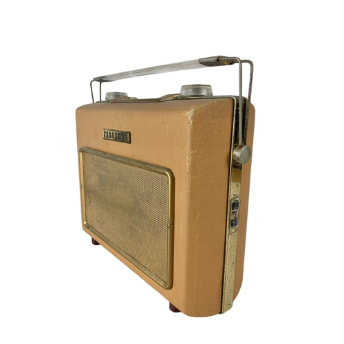 154 - Vintage Ferguson Fieldfare 348BT radio. 26 x 9 x 25cm