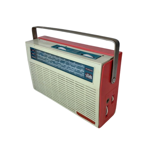 157 - Vintage Perdue Caralux radio. 32 x 10 x 24cm