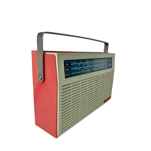 157 - Vintage Perdue Caralux radio. 32 x 10 x 24cm