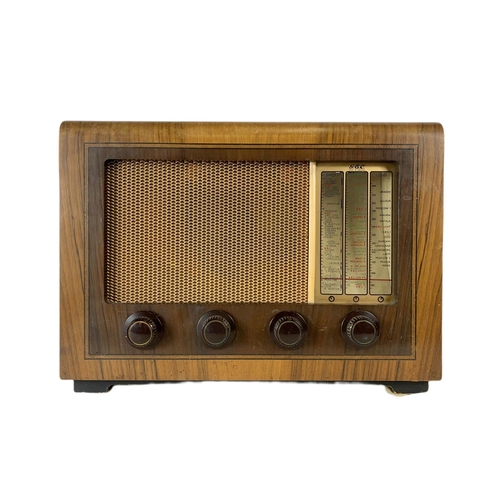 196 - Vintage GEC radio. 44 x 21 x 32cm