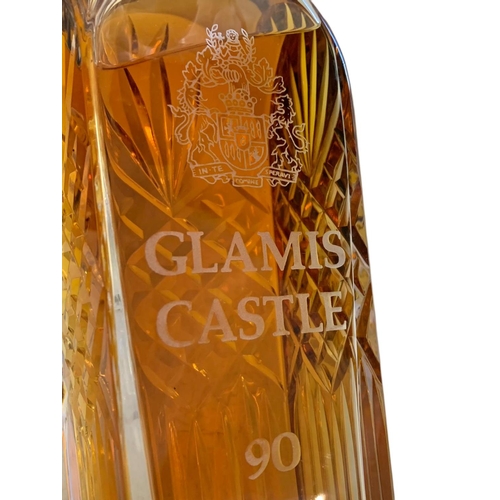 66 - Glamis Castle 90 whisky in box. Queens Mothers 90th