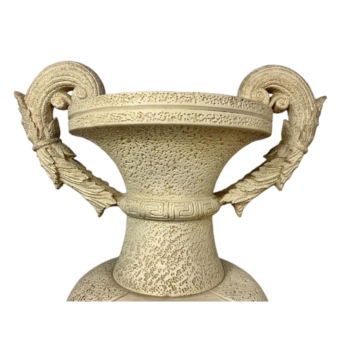 120 - Large classical style urn. 130cm