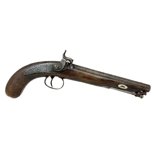 191 - Early 19th century pistol. 32cm