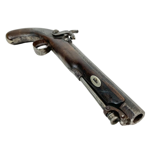 191 - Early 19th century pistol. 32cm