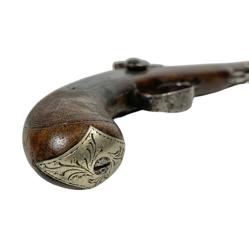 191 - Early 19th century pistol. 32cm