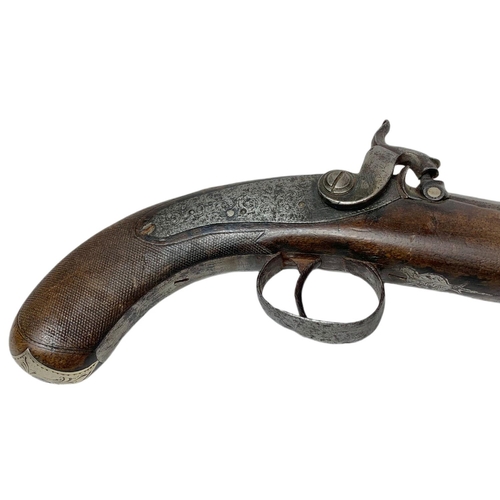 191 - Early 19th century pistol. 32cm