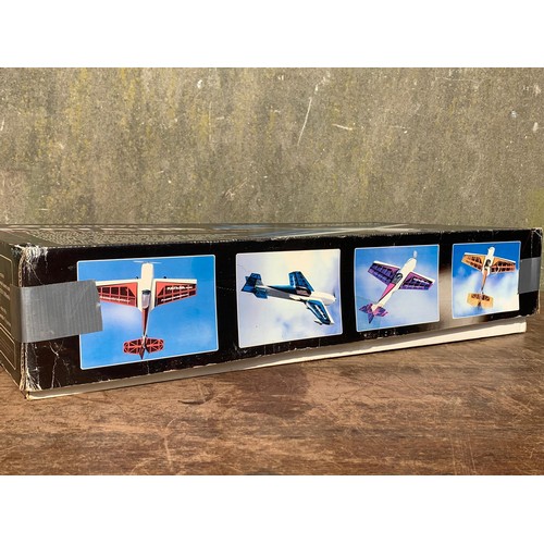 8 - Precision Aerobatics Katana Mini Wild 3D Elctric ARF plane in box. Box measures 75 x 38cm