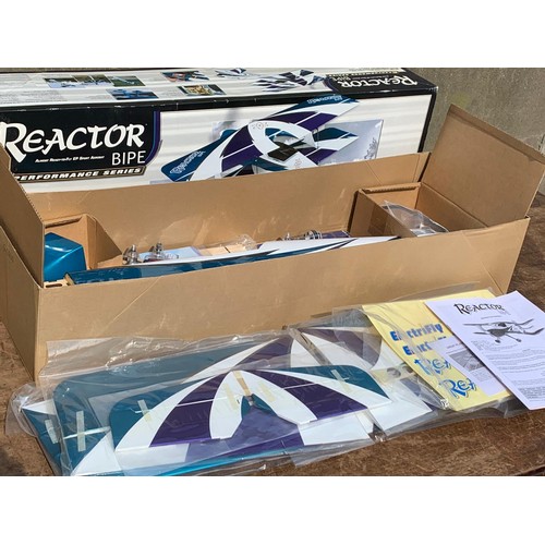 10 - Eperformance Series Reactor Bipe plane in box. EP Sport Aerobat. Electrifly by Great Planes. Box mea... 