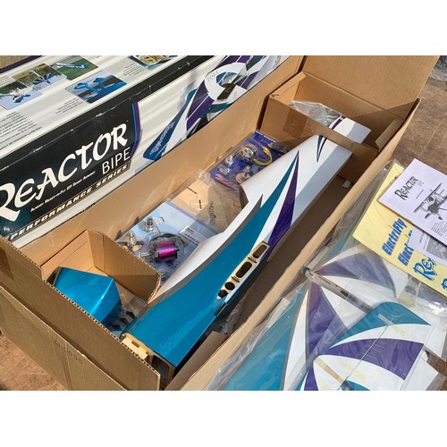 10 - Eperformance Series Reactor Bipe plane in box. EP Sport Aerobat. Electrifly by Great Planes. Box mea... 