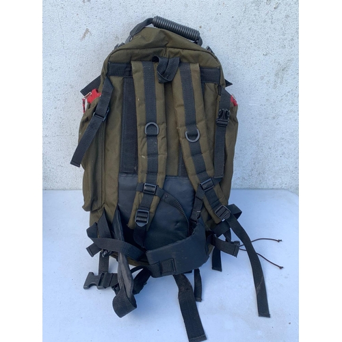 150 - 3 camping fishing bags. 2 by Lowland Outdoor and Ron Thompson Field Gear.