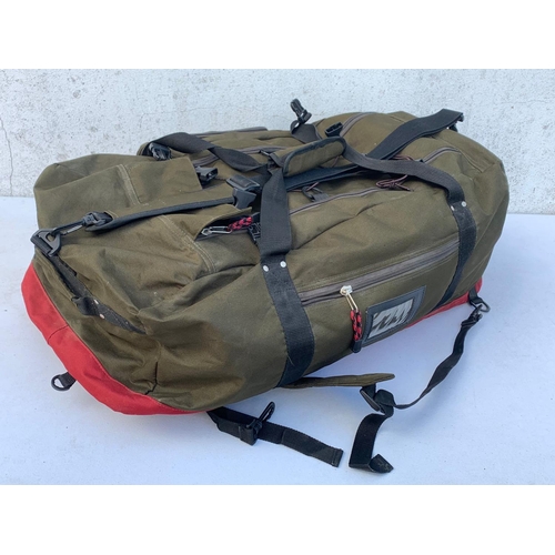 150 - 3 camping fishing bags. 2 by Lowland Outdoor and Ron Thompson Field Gear.