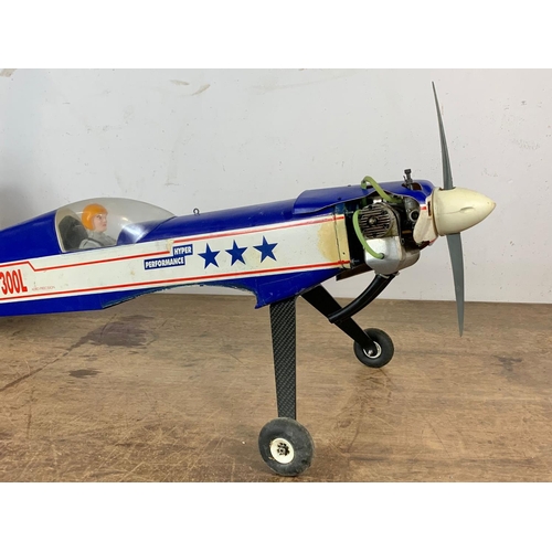 172 - Hyper Performance Extra 300L Aero Precision remote control plane. 151 x 111cm