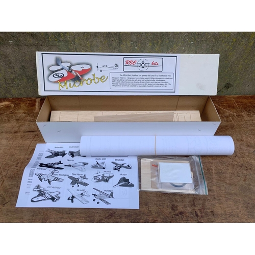 28 - RBC Kits Microbe plane in box. 56 x 13 x 11cm