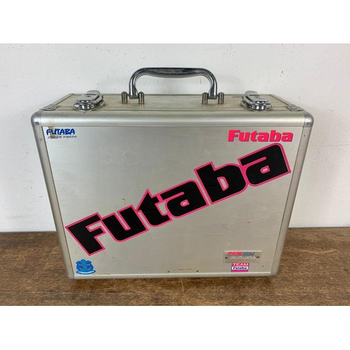 29 - Futaba PCM1024 T8UPS receiver in case. Case measures 33 x 27 x 14cm