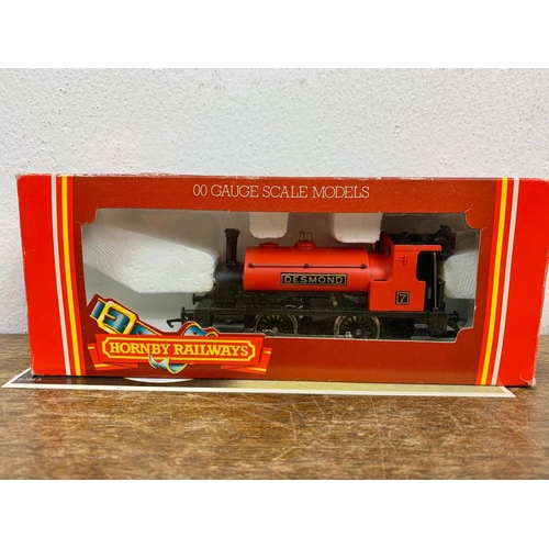 39 - 4 Hornby Railways model trains. LMS Class 4P 264 Tank in box 29.5cm, Hornby 040 Saddle Tank Desmond ... 