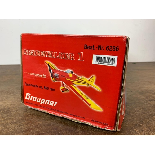 60 - Graupner Spacewalker 1 plane in box. Box 89cm