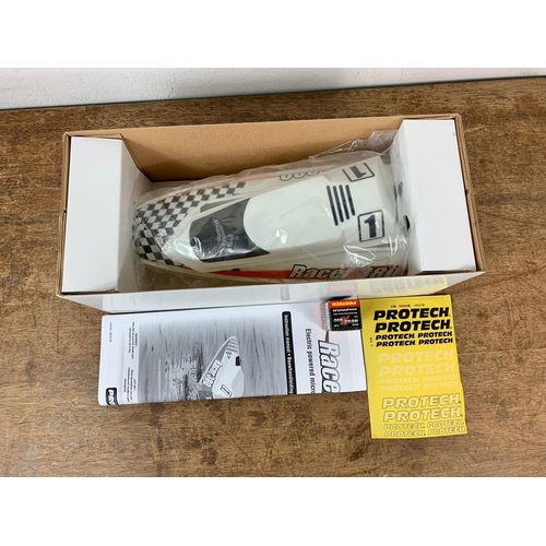 71 - Protech Racer 380. Electric Powered Hogh Speed Racing Boat in box. Box measures 38.5 x 16 x 14cm