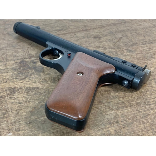 80 - Crosman air pistol. Serial number 14443. 23cm.