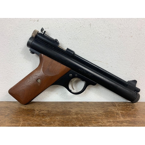 80 - Crosman air pistol. Serial number 14443. 23cm.