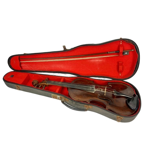 144 - Violin in case