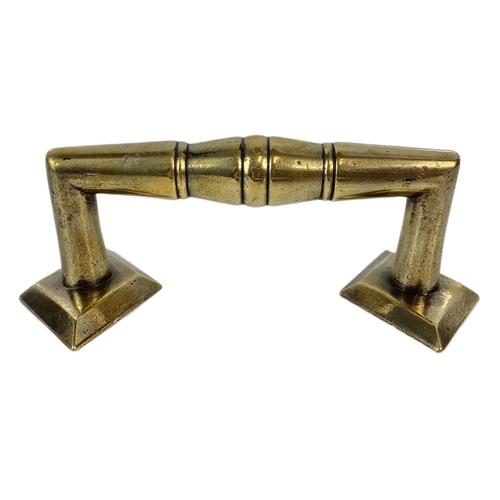 171 - 2 Victorian brass door pulls, 20cm