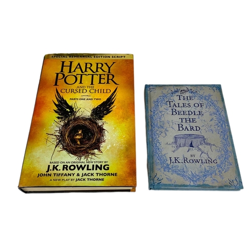 184 - 4 first edition Harry Potter books with 2 others by JK Rowling