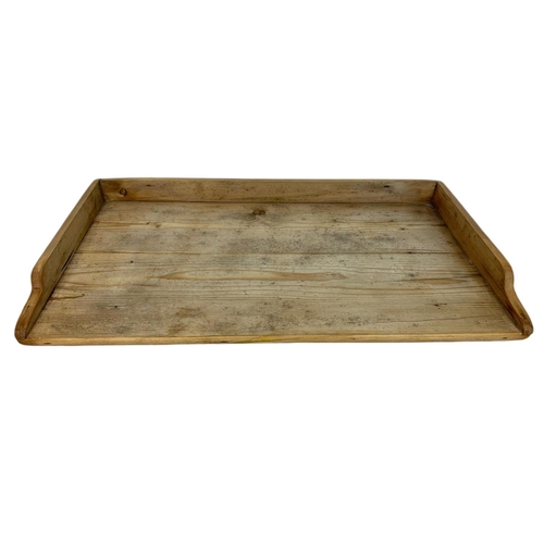 20 - Vintage pine baking tray, 80cm x 44cm